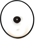 7QT Oval Glass Lid with Silicone Ring Replacement for Hamilton Beach,Crockpot, Black Decker Slow Cookers
