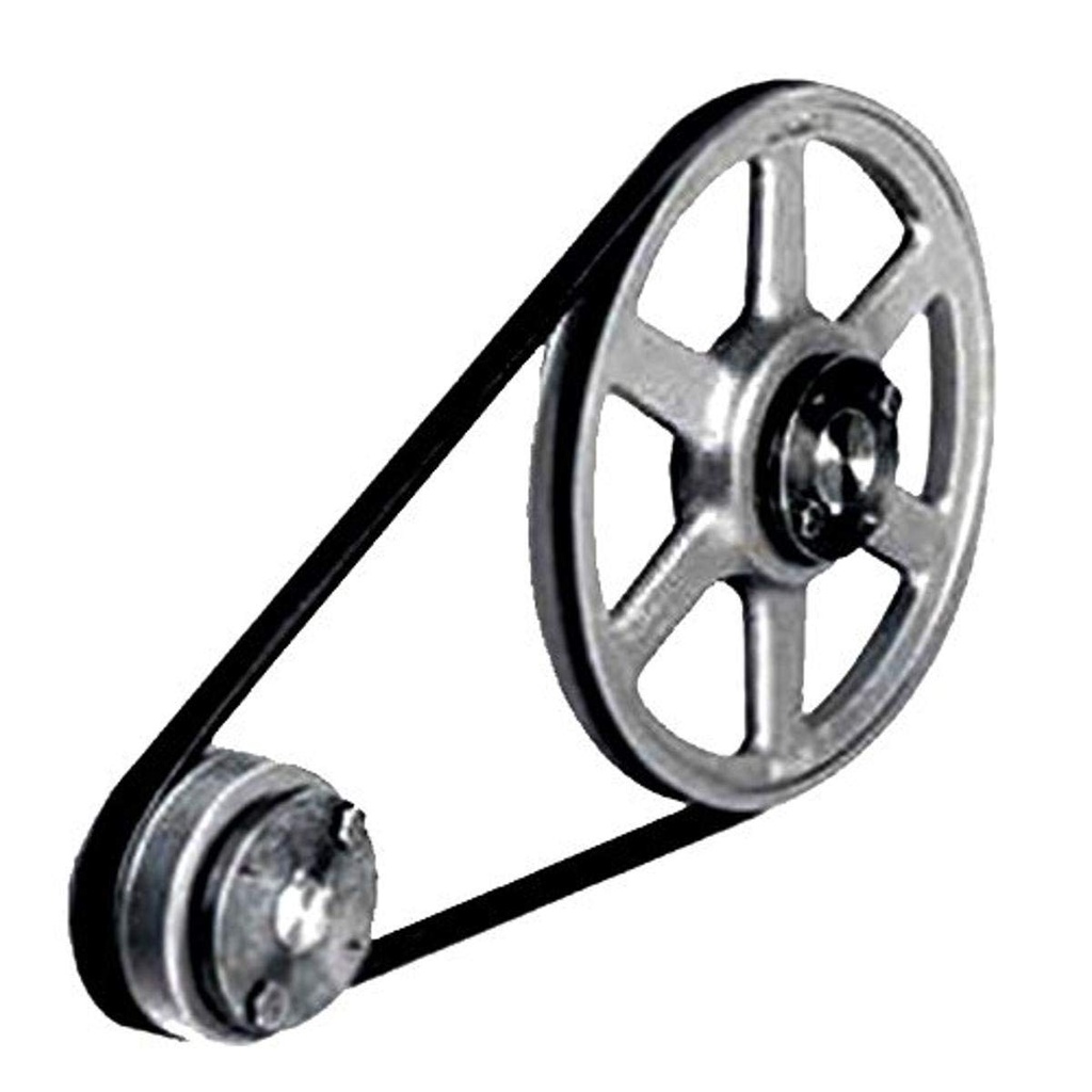 Fantech DP-36-KX Motor Fan Pulley, Bushing If Required and Belts, 36", 637 RPM Maximum