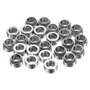 uxcell 25Pcs Self-Clinching Nuts, 1/4"-20 x 0.26 304 Stainless Steel Pressure Rivet Nut Mounting Hardware Fastener for Construction Industry