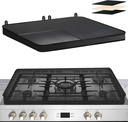 Gas Stove Covers For Gas Stove Top Keep clean, Gas / Electric Stove Top Sapce Extend, Upgrade 3-layer Cover with built-in hard board,30" x 21" Waterproof Foldable Gas Stove Top Covers