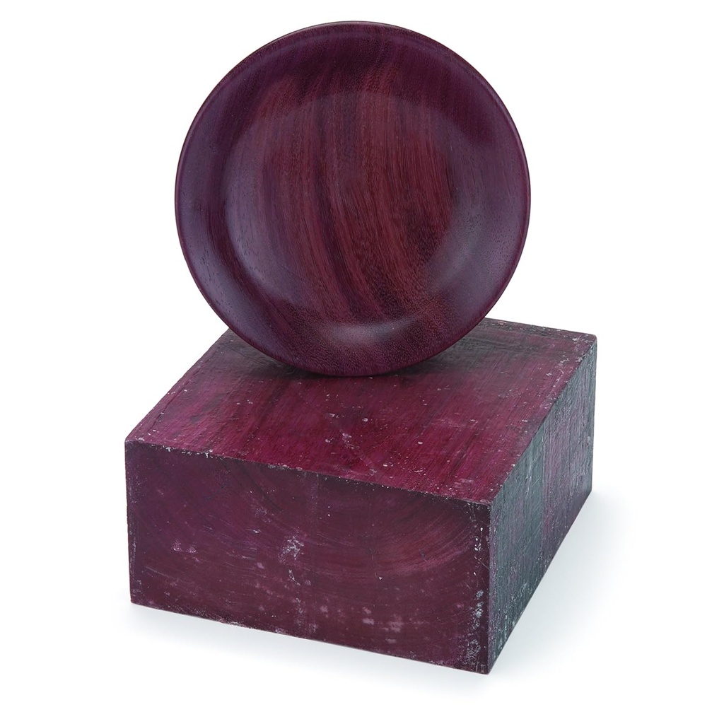 Woodcraft Purpleheart 3" X 6" X 6" 1-Piece