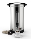 GAOMON Commercial Coffee Urn 110 Cups-16L, Commercial Grade Hot Water Dispenser,Stainless Steel Coffee urn with Coffee Percolator,Hot Beverage Thermos,Hot Water Urn for Catering,Silver