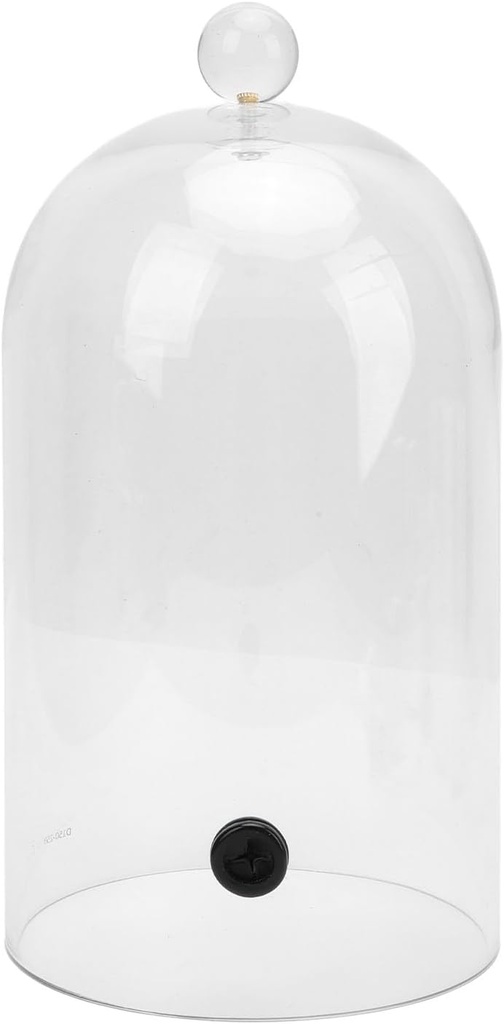 Smoking Cloche Dome Cover Lid for Food Drinks Acrylic Transparent Cocktail Smoker Dome Accessory (26cm)