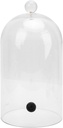 Smoking Cloche Dome Cover Lid for Food Drinks Acrylic Transparent Cocktail Smoker Dome Accessory (26cm)