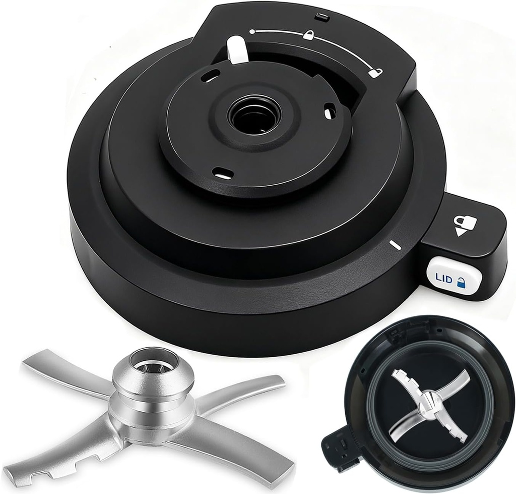 Outer Bowl Lid with Paddle for Ninja Swirl NC700 Series Ice Cream & Soft Serve Makers, Reusable BPA-Free Replacement Lid, Creami Accessories Compatible with Ninja NC700 NC701 NC701C Dishwasher Safe