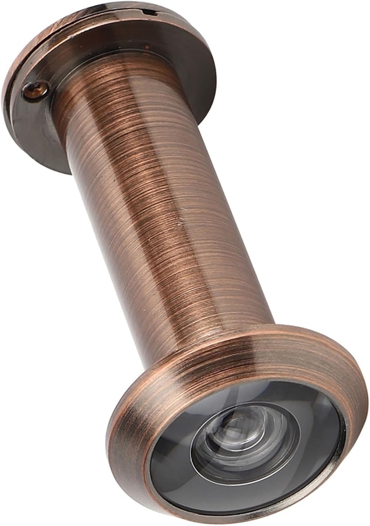 Peep Holes for Door, Peephole for Front Door Alloy with Back Cover for Home Use (Extended 16mm red Ancient Aperture 16-23 Door)