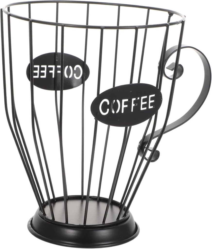 GLEAVI Storage Rack for Coffee Sturdy Organizer Basket for Versatile Coffee Holder Multi-use Stand for Snacks and Fruits Easy to Clean Design