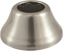 Kingston Brass FLBELL11438 1-1/4" ID x 3" OD Bell Flange, Brushed Nickel