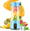 Portable Blender for Smoothies & Shakes - Personal Blender with 12Oz Traveling Cup, BAP Free, 6 Stainless Steel Blades, Freshly Squeezed for Office/Picnic/Sports
