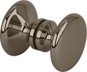 C.R. LAURENCE SDK100PN CRL Polished Nickel Traditional Style Back-to-Back Shower Door Knobs