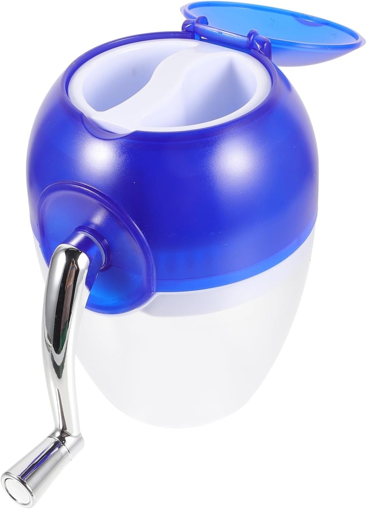 Ice Shaving Machine Manual Maker Hand-cranked Ice Shaver for Smoothies Drinks