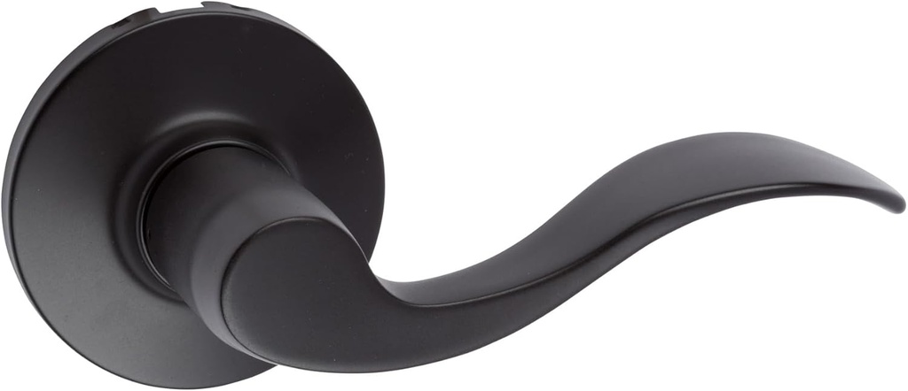 Delaney Hardware Logan Dummy Door Handle, Fits Door 1-3/8 to 1-3/4 in. Thick, Tuscany Bronze – Reversible Right-Handed Decorative Door Lever – Easy to Install Pull with No Latch