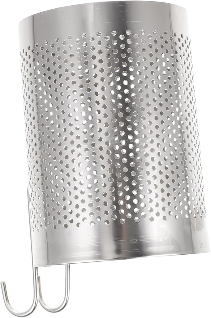 VICASKY Stainless Steel Chopstick Holder Hanging Kitchen Cutlery Drying Rack with Compartments Utensil Organizer for Spoons Forks Silverware Storage and Practical