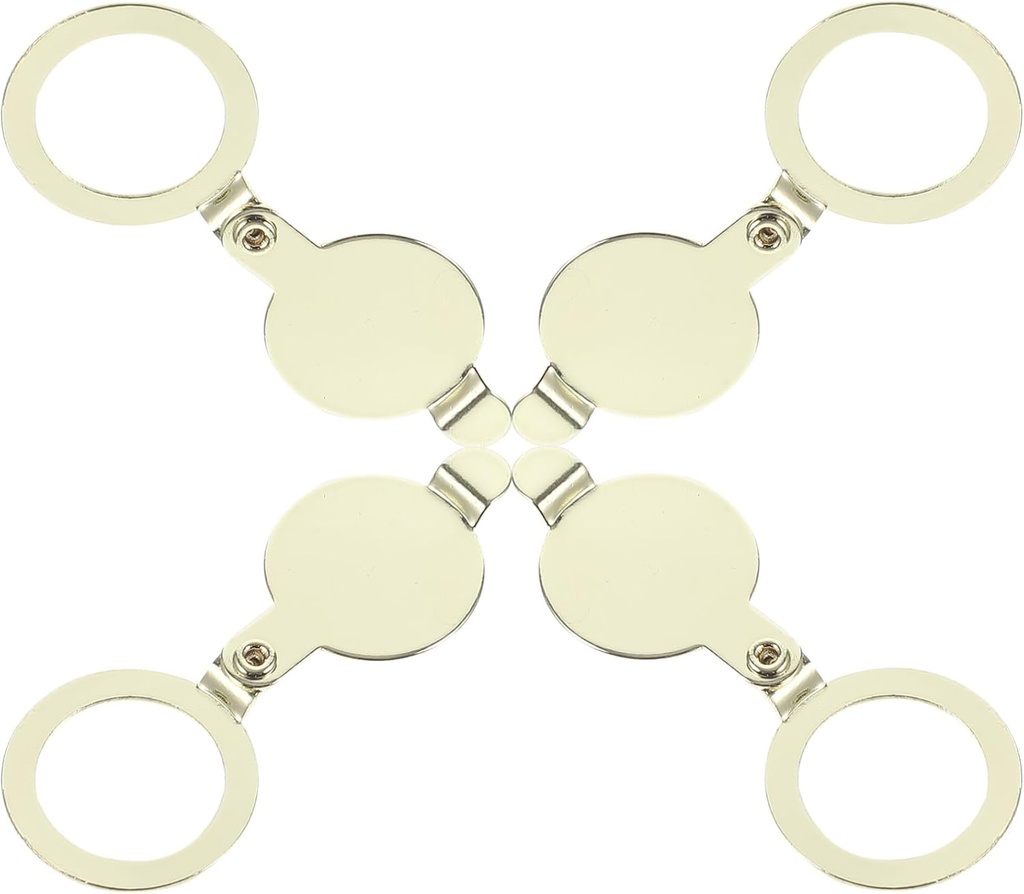 4pcs Copper Peephole Cover for Apartments Door Viewer Door Cover for Enhanced Security Privacy for Home Office Use