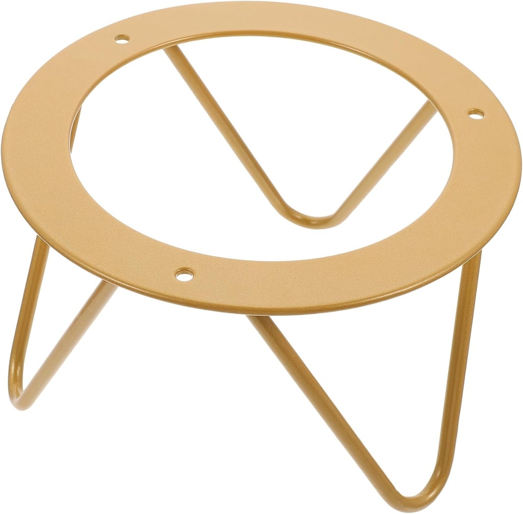 IMIKEYA Metal Bracket for Plate Stands Vertical Storage Rack Display Stands Iron Base Multifunctional Home Decor