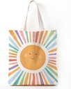 Sunshine Gifts Canvas Tote Bag for Women, Kids tote Bag,Reusable Grocery, Sunshine Gifts Shopping Bag, Birthdays Gift for Women Holiday