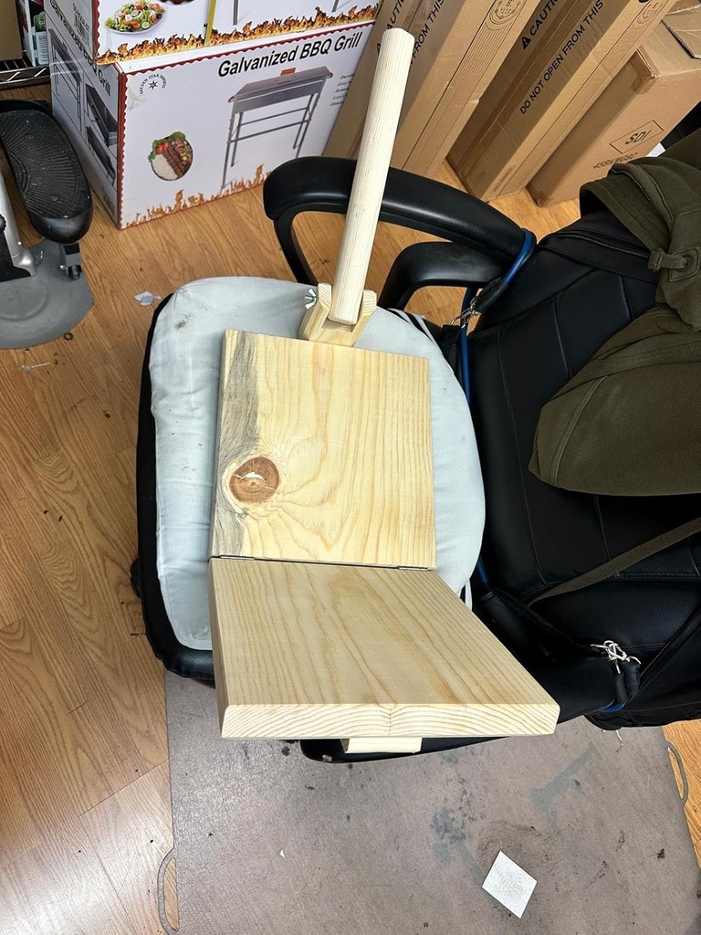 Mexican All Wood Large 12" Manual Tortilla Maker Press Wooden Handle Made In Mexico flower Corn Sugar Pancakes (gorditas) Savory Christmas Crispiest (bunuelos).