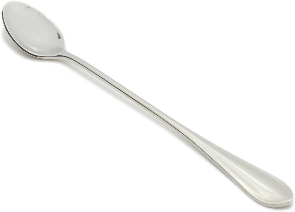 Fortessa Forge 18/10 Stainless Steel Flatware Iced Tea Spoon, Set of 12