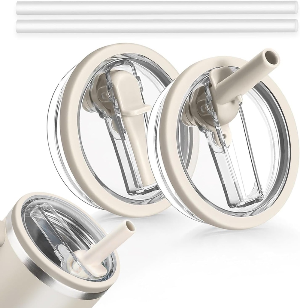 Stanley Lid Replacement 40 oz Cream 2.0 no Spill Lid Leak Proof Spill Proof Cup Lid Stanley Quencher Cup Lid Accessories