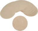 PATIKIL Mocha Pot Paper Filter Disposable Round Brown Paper 2.52 Inch OD for Espresso Maker, Cafe Office Home Pack of 300