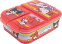 Stor Hello Kitty and Friends Lunch Box with 3 Compartments for Kids