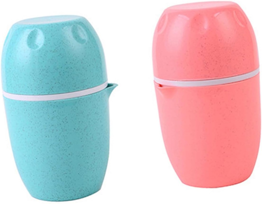 2 Pcs Manual Orange Juice Presser Household Fruit Squeezer Non-electric Citrus Juicer for Fresh Juice Extraction Easy to Use Portable Random Color Random Color