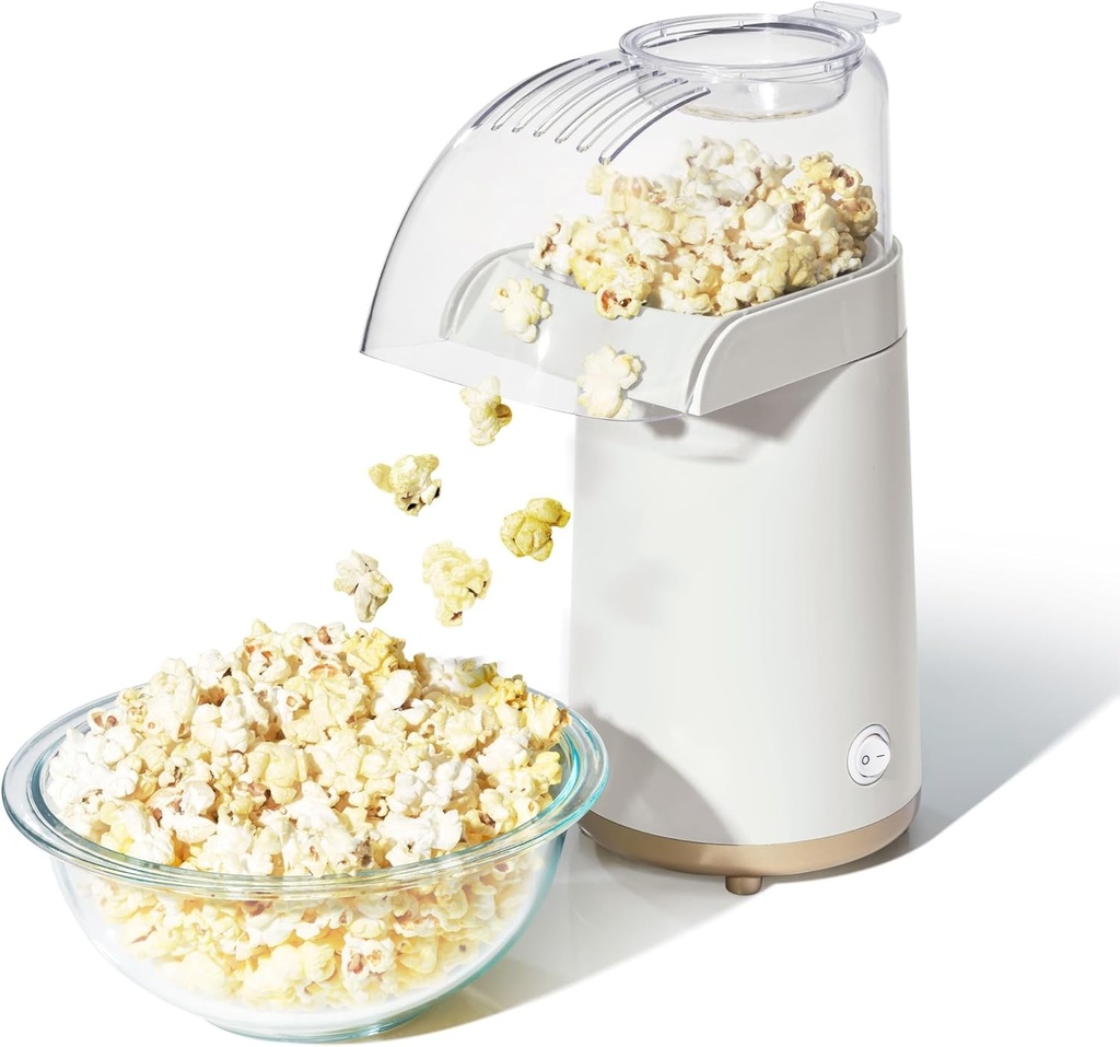 16 CUP HOT AIR ELECTRIC POPCORN MAKER, WHITE ICING BY DREW BARRYMORE (Color : White Icing)