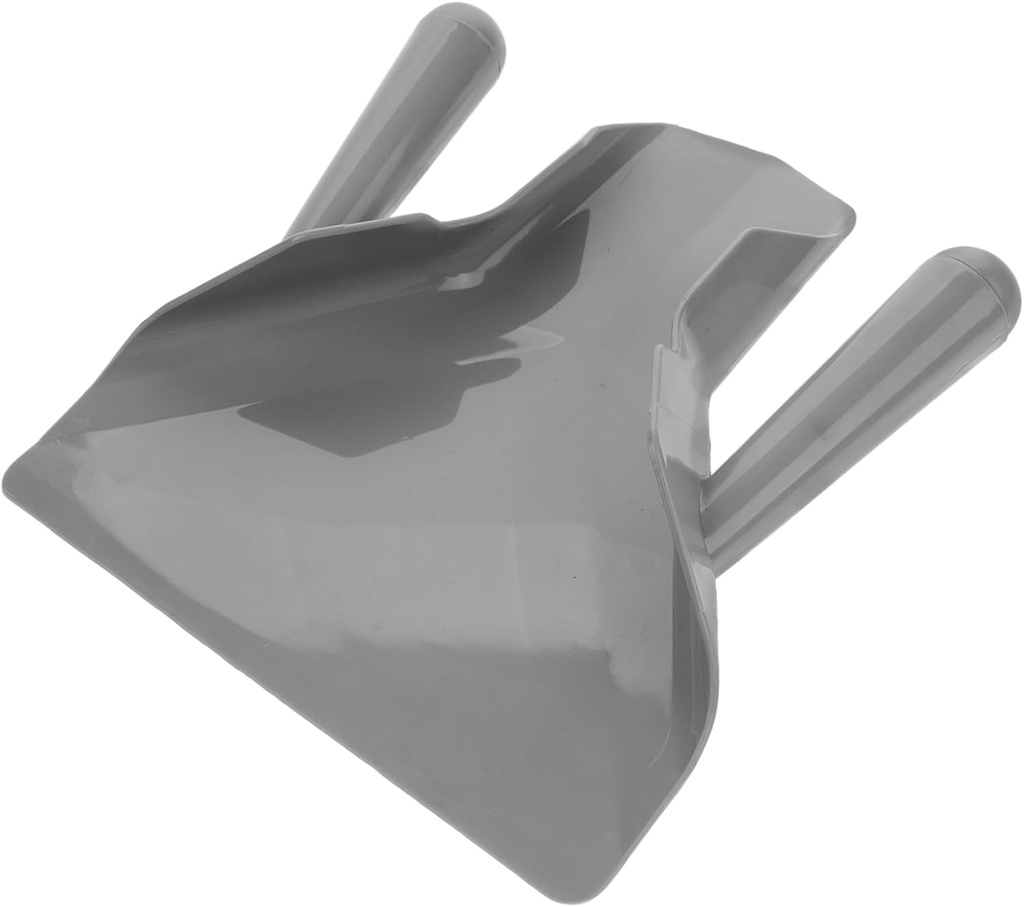 French Fries Popcorn Scoop Plastic Server for Snacks Lightweight Dual-handle Design for Home Parties Restaurants and Supermarkets