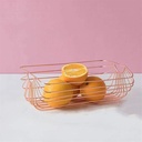 Fruit Bowl, Fruit Basket, Kitchen Countertop Fruit Rack Hanging Kitchen Baskets for Vegetables, Fruit Bowl for Kitchen Banana Hook, Proof, Breathable for Home Decor, Snacks