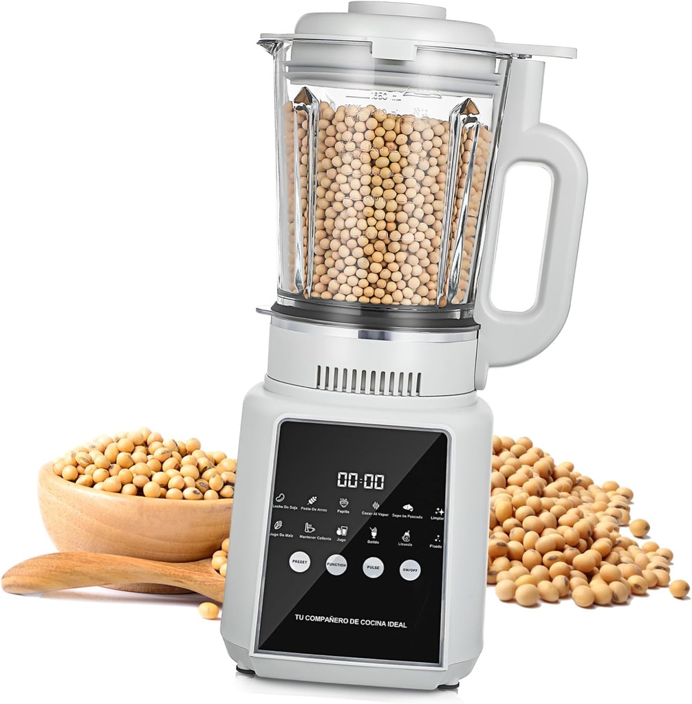 110v Electric Blender Wall Breaking Machine Smoothies Blender Cold Press Juicer Non-stick Jar Self-cleaning Quiet Operation Touch Display