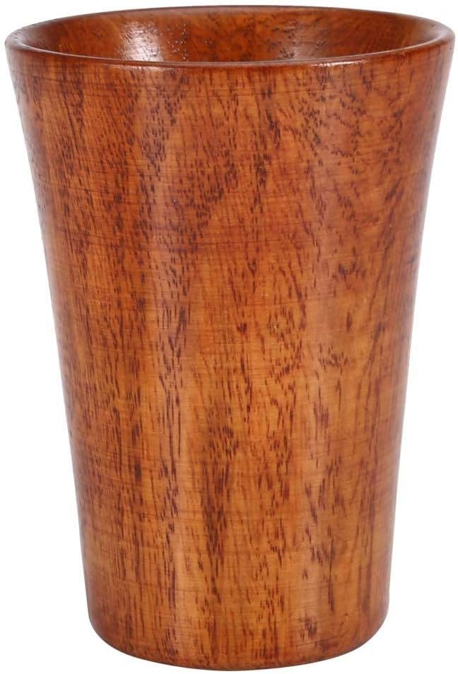 Fdit Top-Grade Solid Wooden Tea Cofee Cup Wine Mug