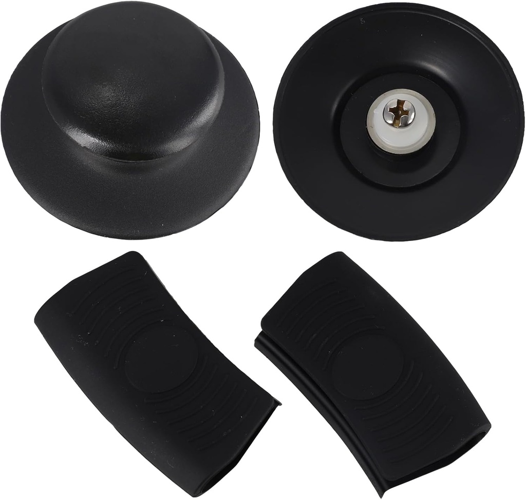 Pot Handles Replacement 2 PCS,Replacement Handles for Pots and Pans Heat Resistant, Non-Slip Handles,for Slow Cookers, Skillets, Pots & Pans,for Crock Pot, Rice Cooker, and Kitchen Cookware