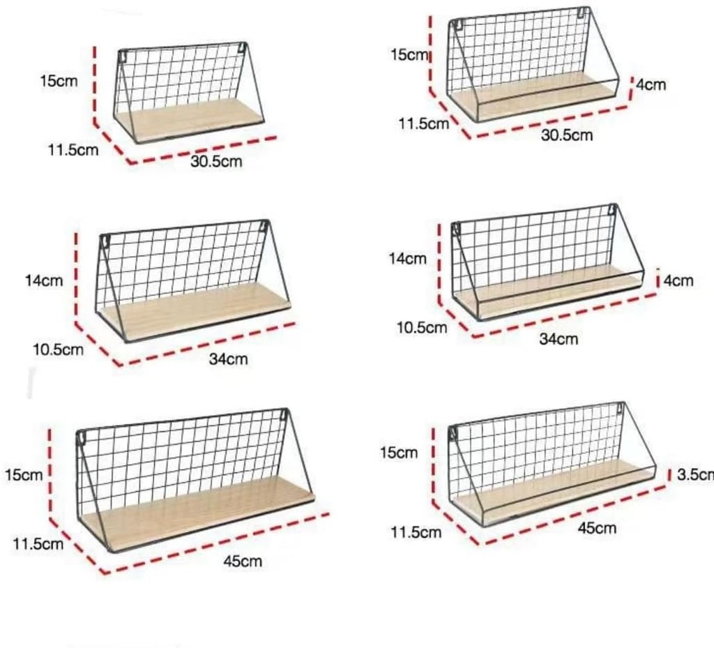 KURY Wall Hanging Basket - Hanging Storage Basket Household Goods Storage Basket with 2 Adhesive Sticker and 2 Traceless Nail,Wall Mounted Bin Basket for Kitchen,Bedroom,Cabinet Storage, Small, Black