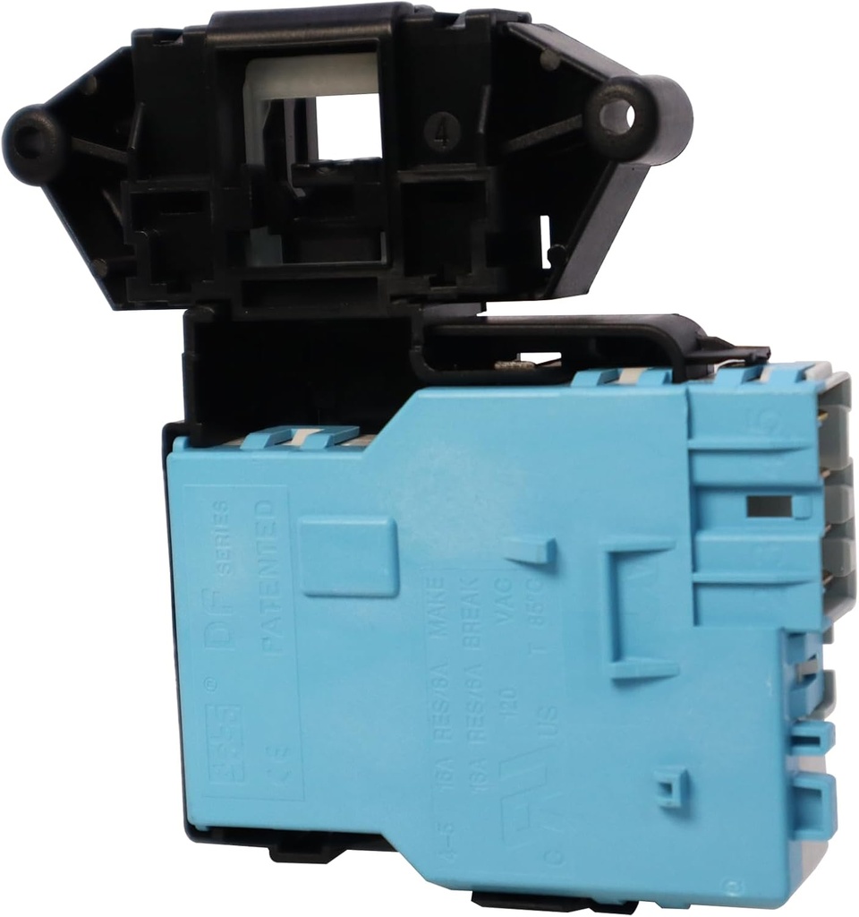 OEM EBF49827801 Washer Door Lock Switch Assembly Compatible with Kenmore LG Replaces 6601ER1004C 6601ER1004E EBF49827802 1268254 PS3533609 AP4998848 EAP3533609