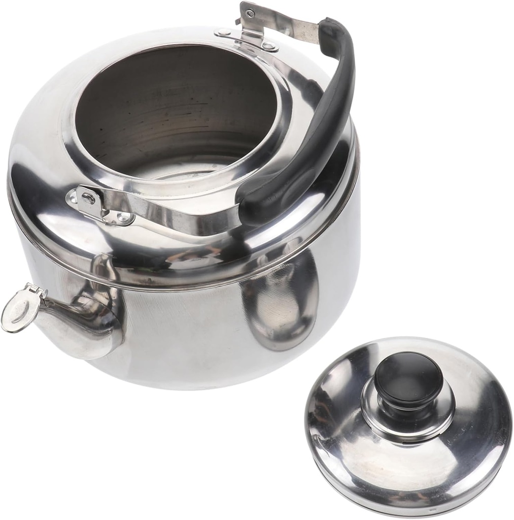 Whistling Teakettle Hot Water Pot Electric Kettle Induction Gas Stove Home Office Tea Making