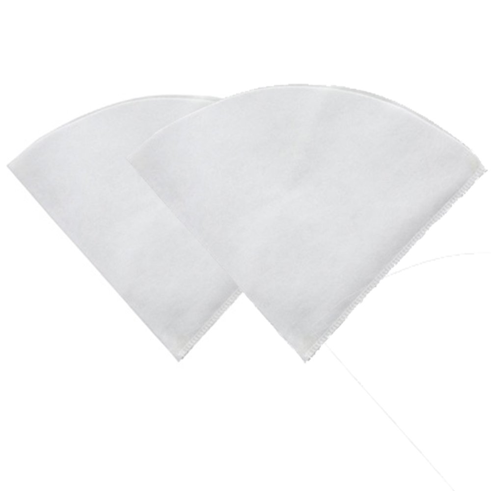 Culinary Depot Professional Fryer Filter Rayon Cloth Filter Cones 10" (20 Pack/Box)