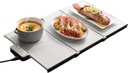 Foldable Electric Warming Tray Hot Plate,hot Tray Food Warmer Electric Multifunctional Food Warmer Plate with 3 Adjustable Temperature Control for Buffet Serving, Restaurant