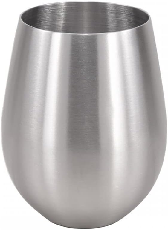 500ml Stainless Steel Beeer Cup Winee Tumbler Large Beeer Mug Cocktail Winee Eegg Shaped Big Cool Metal Cup Outdoor Drinkware Tool