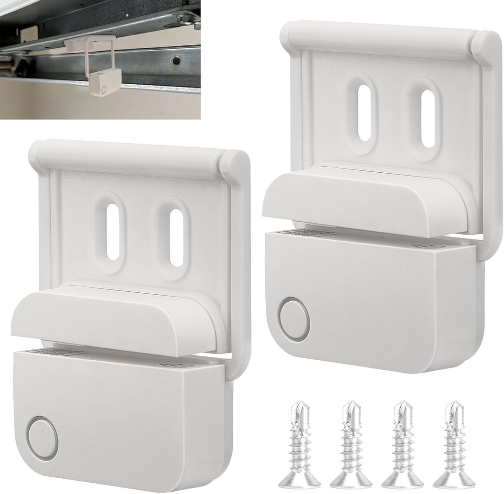 Garage Door Bracket Compatible R-ing Alarm Contact Sensors 2nd Gen, Safety Accessories for Easy Garage Door Installation