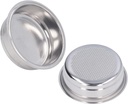 51mm Filter Basket, Espresso Maker Filter Basket Cup Stainless Steel Espresso Filter Basket Coffee Filter Cup Cafe Barista Replacement Parts Espresso Machine Coffee Filter Accessories, 2 Pack