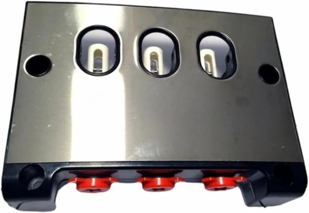 Special Stainless Steel Front Panel Spare Parts, Compatible For BX Soft Ice Cream Machines Accessories With 3 Handles