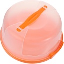 1Pc Transparent Plastic Cake Carrier Portable Baking Box for Safe Storage Display of Cakes for Showers Birthdays and Parties Reusable Easy to Clean