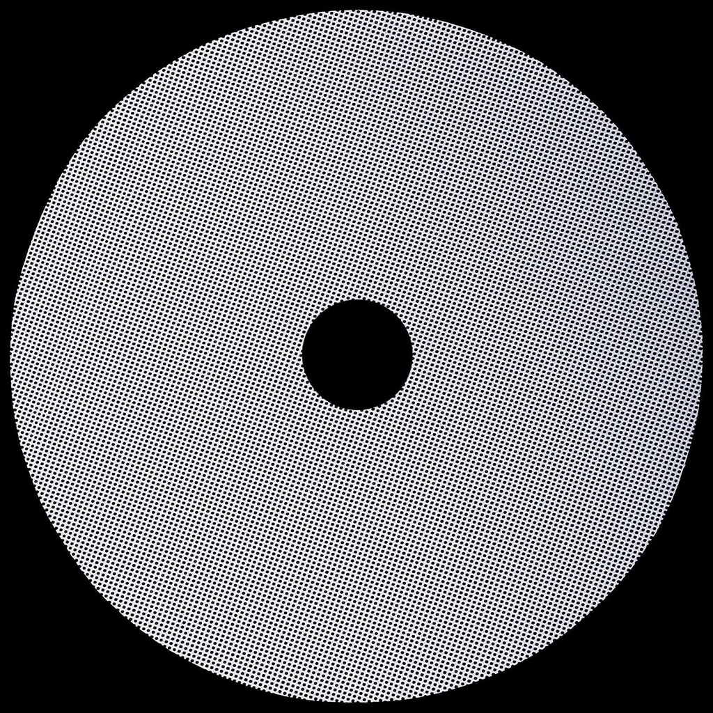 Blulu 8 Pieces Round Silicone Dehydrator Sheets, Non-stick Fruit Dehydrator Mats, Reusable Steamer Mat Mesh Sheet for Fruit Dryer