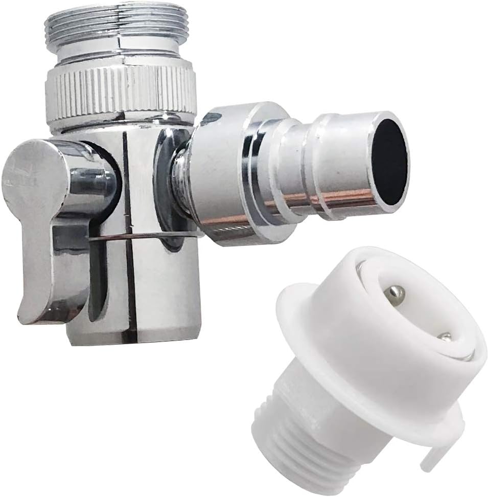 faucet to shower hose diverter to Dishwasher Snap,aerator quick connect to hand bidet and shower,for bathroom/kitchen sink