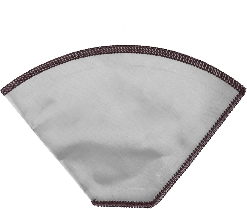 Stainless Steel Coffee Filter Bag, Reusable Foldable Trapezoid Strainer for 4 6 Cup Brewer, Enhances Flavor and Reduces Waste