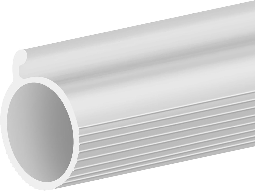 DGSL 16FT Garage Door Seals Bottom Rubber, P Bulb Garage Door -Stripping for Weatherproofing Strip Replacement Overhead Door（White）