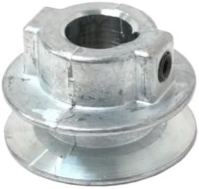 Chicago Die Cast 1 3/4 in. Dia. Zinc Single V Grooved Pulley