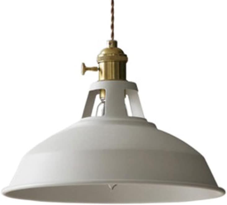 60W Modern Pendant Ceiling Light Metal Finish Color Shades E27 Adjustable Hanging Light Vintage Farmhouse Light Fixtures Cozy Bedroom Bedside Lamp