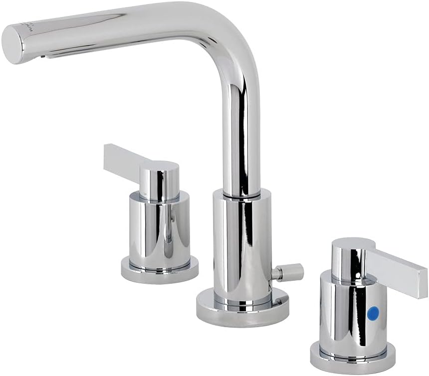 Kingston Brass FSC8951NDL Lavatory Faucet, 8", Polished Chrome