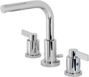Kingston Brass FSC8951NDL Lavatory Faucet, 8", Polished Chrome